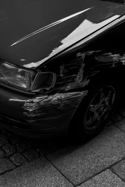 Prije: Audi A4 — prednji blatobran i branik